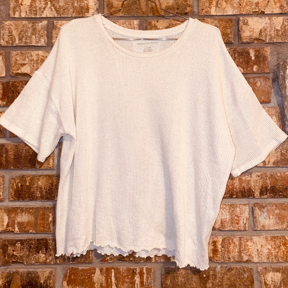 American eagle Cream top